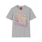 Jazz Flute Graphic Tee — Retro Musical Notes Shirt for Players & Fans