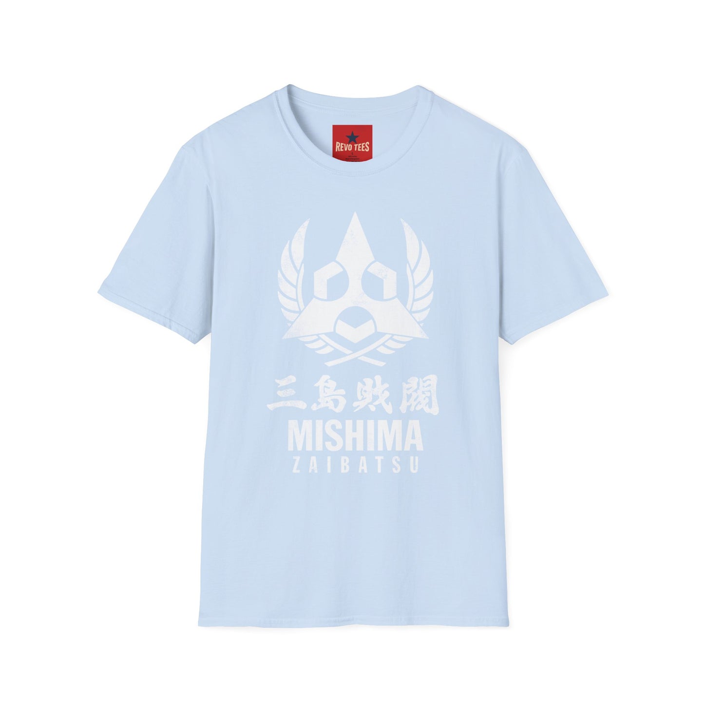 Mishima Zaibatsu T-Shirt — Japanese Gaming Emblem Graphic Tee