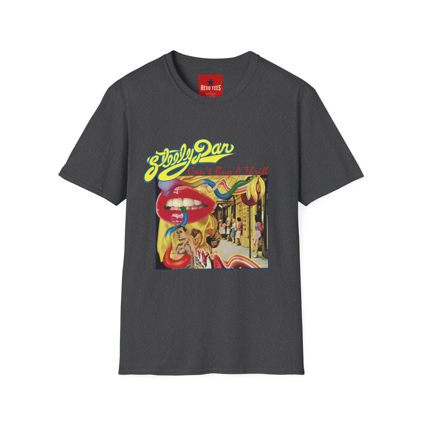 Steely Dan "Can't Buy a Thrill" Retro Album Art T-Shirt