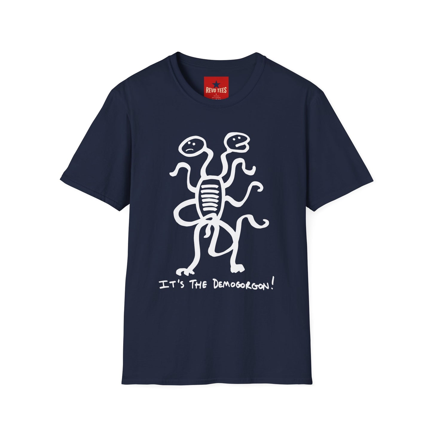 Hydra Doodle T-Shirt — "It's the Demogorgon" Graphic Tee