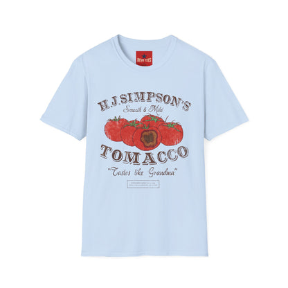 Tomacco Vintage Farm T‑Shirt — H.J. Simpson’s ‘Smash & Mild’ Graphic Tee