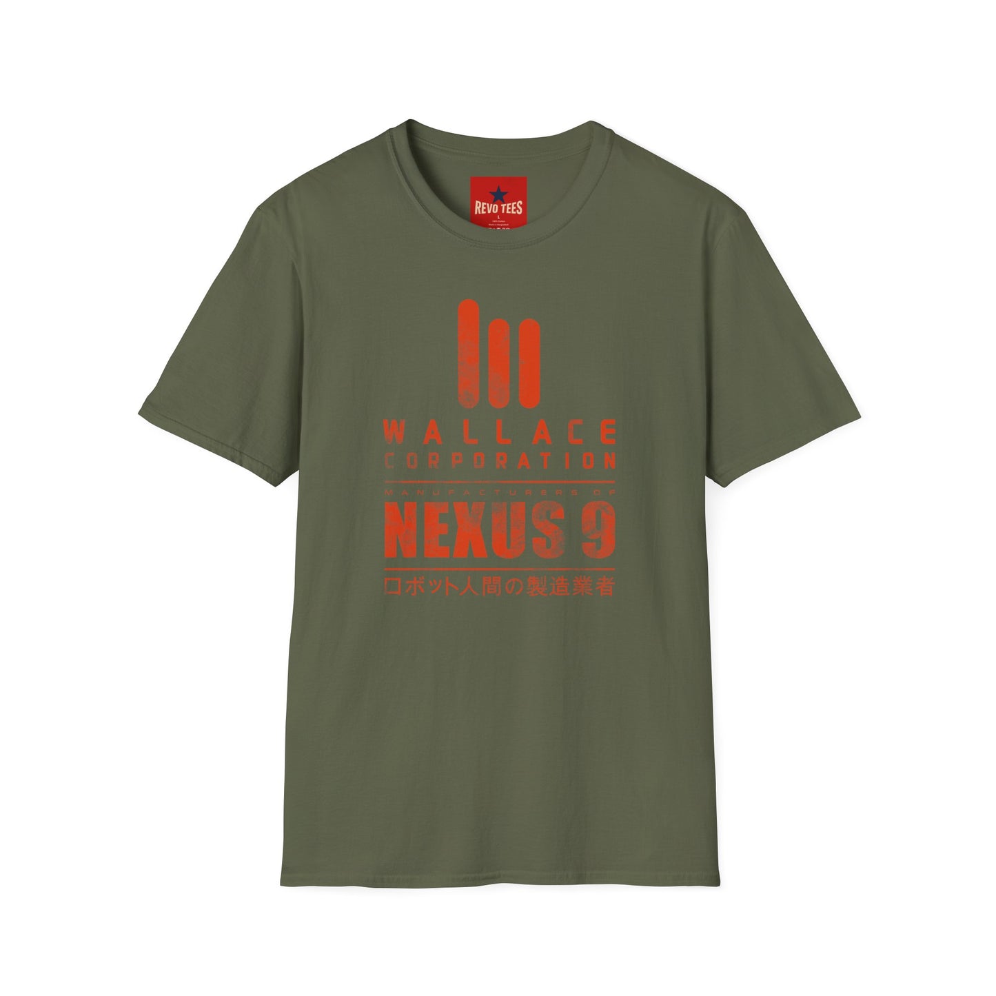 Wallace Corporation Nexus 9 T-Shirt — Sci‑Fi Movie Logo Tee