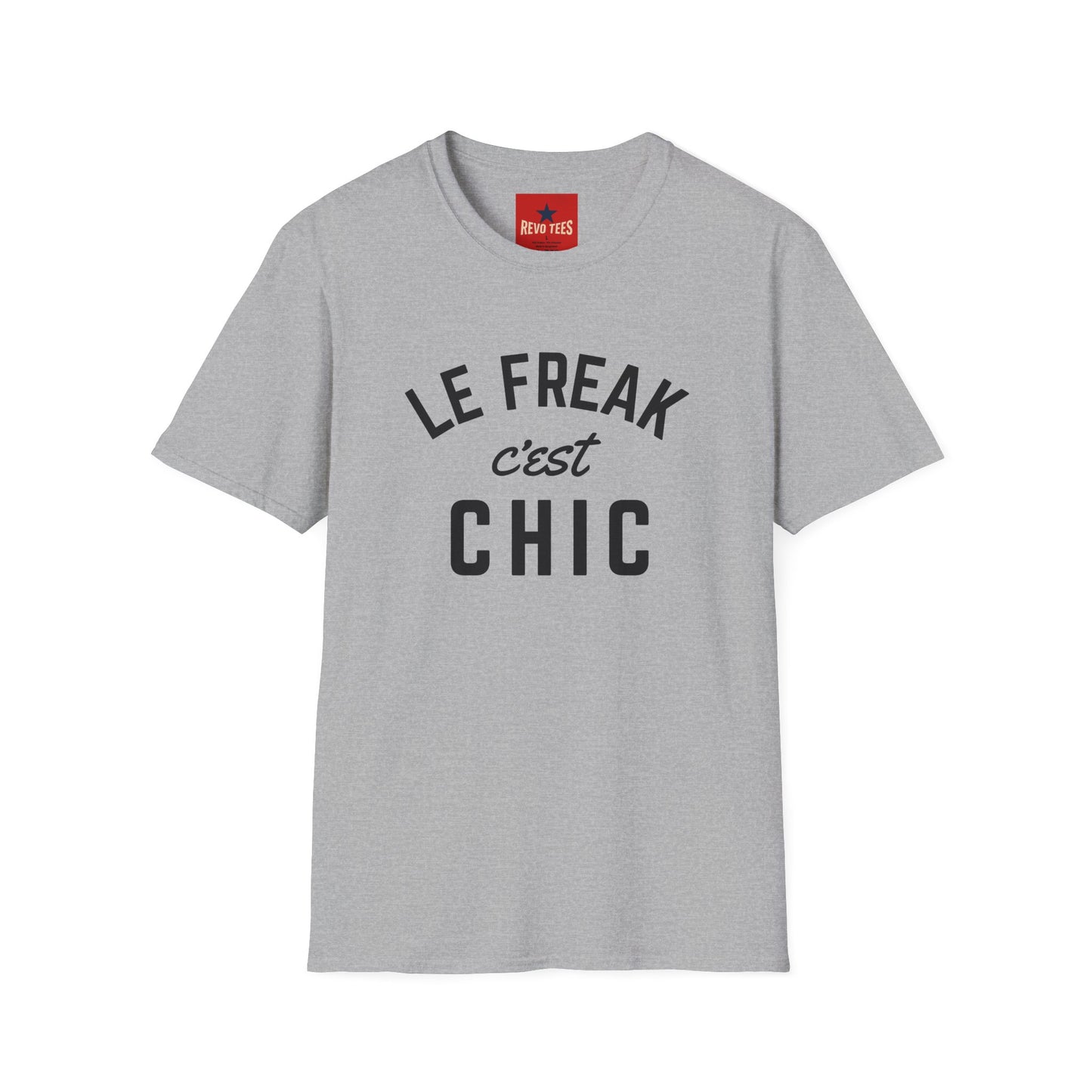 T-Shirt — "Le Freak c'est Chic" French Retro Graphic Tee