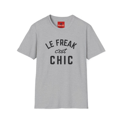 T-Shirt — "Le Freak c'est Chic" French Retro Graphic Tee