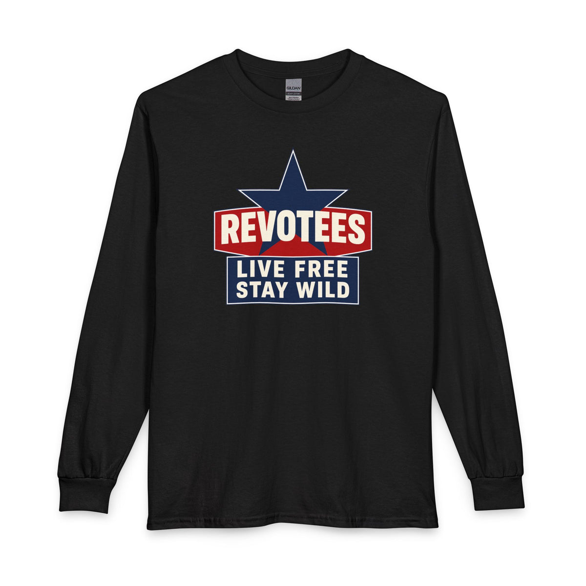 Revotees Live Free Stay Wild Long-Sleeve T-Shirt - alternate view 3