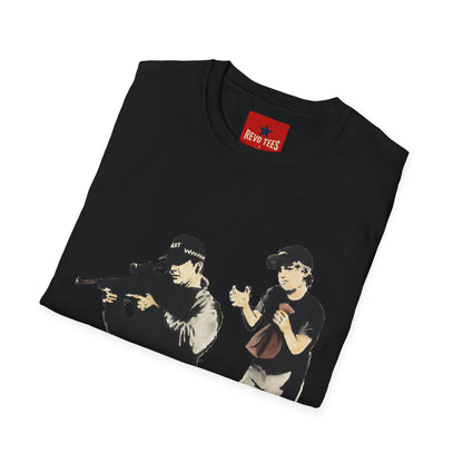 Banksy Sniper Graphic T-Shirt