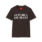 Craic Dealer T-Shirt — Irish Pub Humor Tee with Shamrock Design