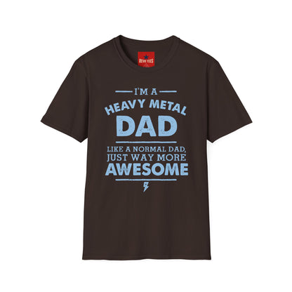 Heavy Metal Dad T-Shirt — "I’m a Heavy Metal Dad" Graphic Tee for Proud Fathers