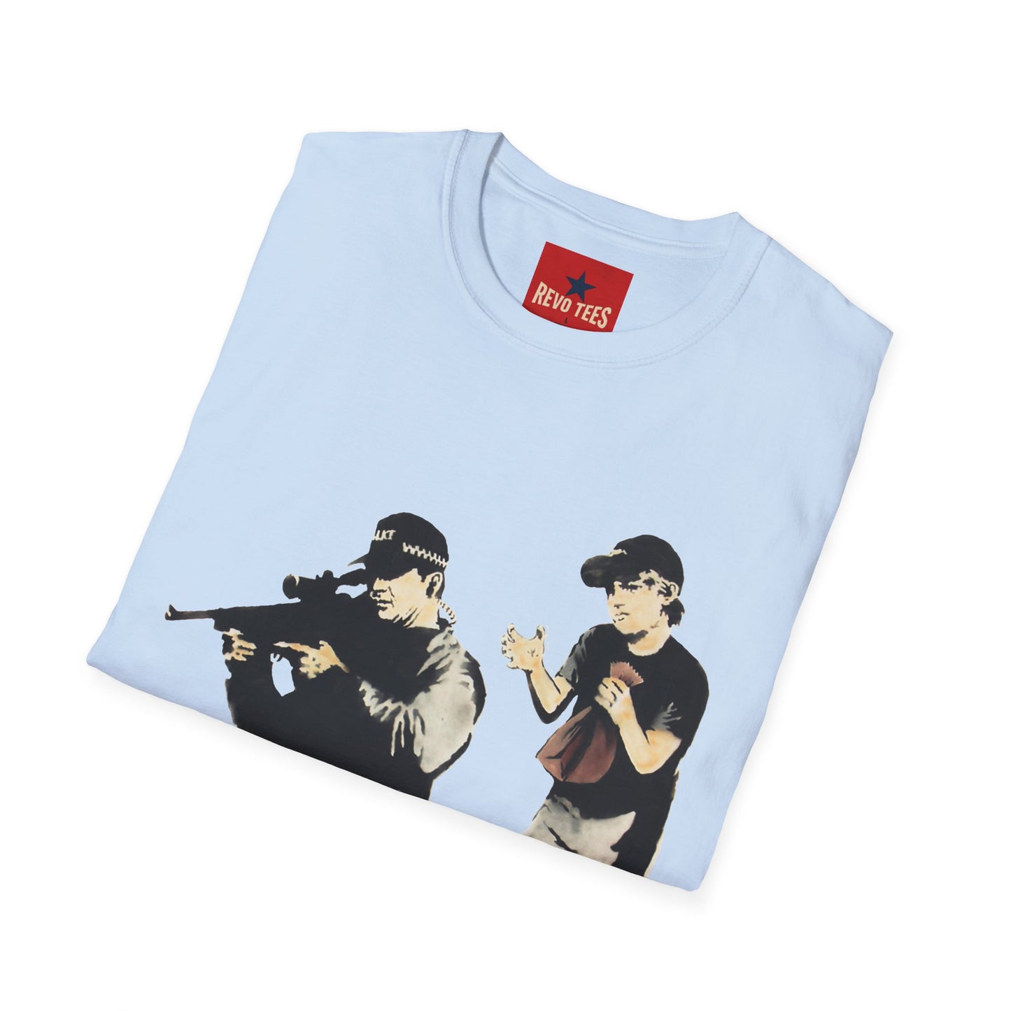 Banksy Sniper Graphic T-Shirt
