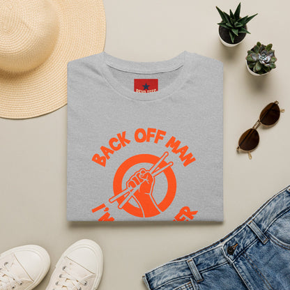 Back Off I'm A Drummer -  Softstyle T-Shirt