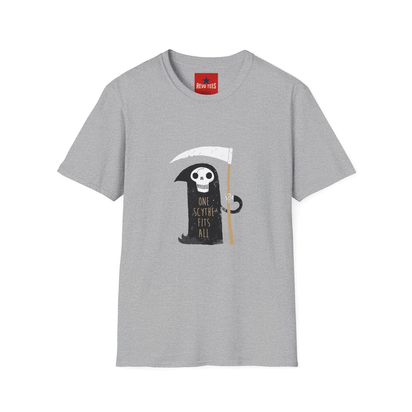 One Scythe Fits All - Unisex Softstyle T-Shirt