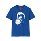 Retro Icon Portrait T-Shirt — High-Contrast Celebrity Silhouette Tee