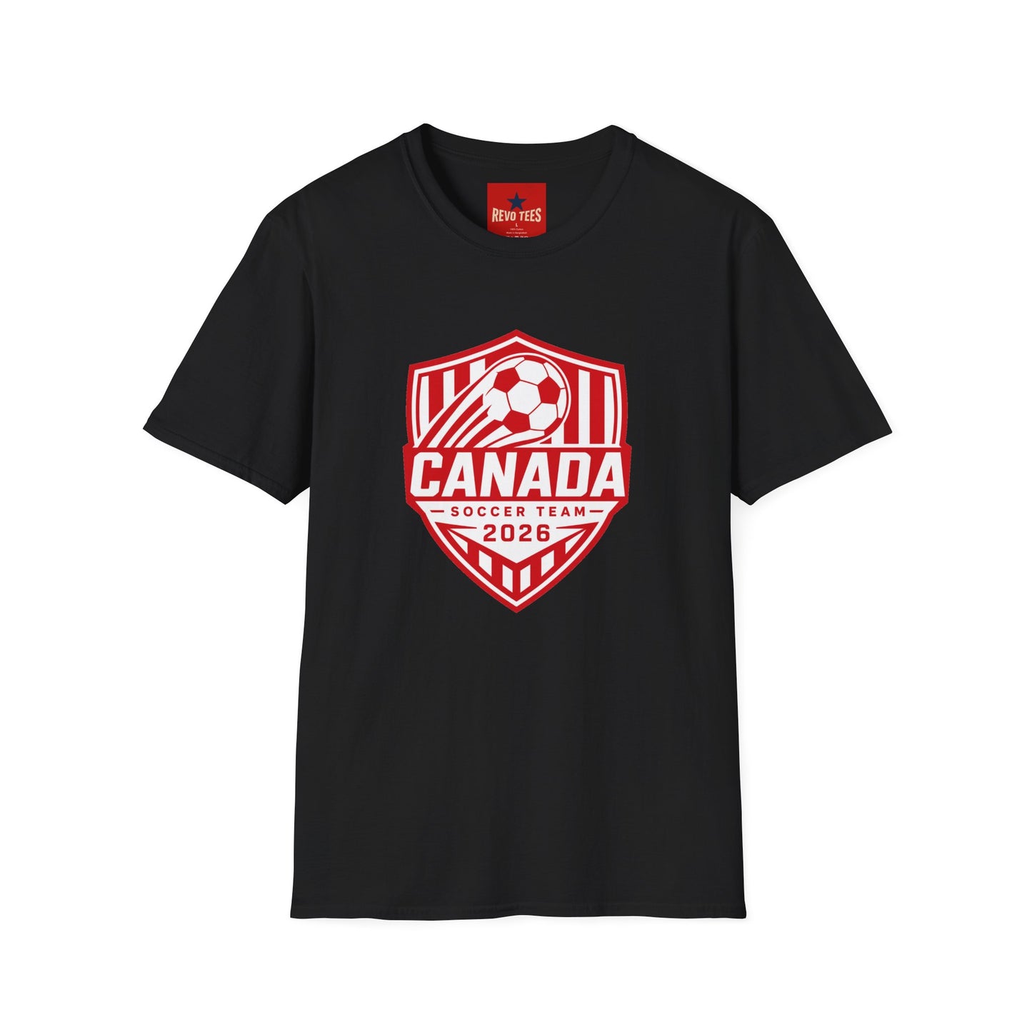 World Cup 2026 - Canada Soccer Team T‑Shirt — 2026 Crest Tee