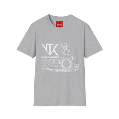 Voght Kampfe Retro Camera Graphic T-Shirt