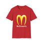 Funny McDowell's Parody T-Shirt — Retro Fast Food Logo Tee