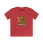 Kids Tee — "Lil' Wild Wrangler" Cute Cowboy Kid Graphic Shirt