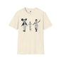 Revotees Banksy Graphic Retro Satirical Parade Design T-Shirt - alternate view 5