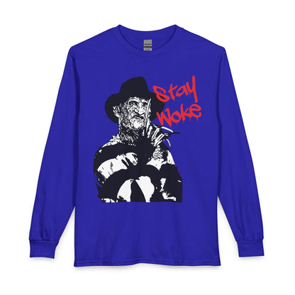 'Stay Woke' Long Sleeve — Freddie Krueger T-Shirt