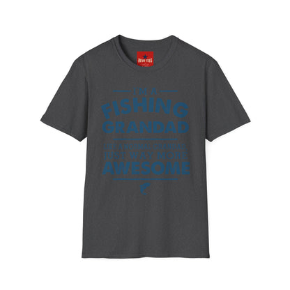 Fishing Grandad T-Shirt — "I'm a Fishing Grandad" Graphic Tee for Proud Grandpa, Father’s Day Gift