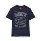 Quint's Deep Sea Fishing T-Shirt — Retro Shark Graphic Tee (1975)