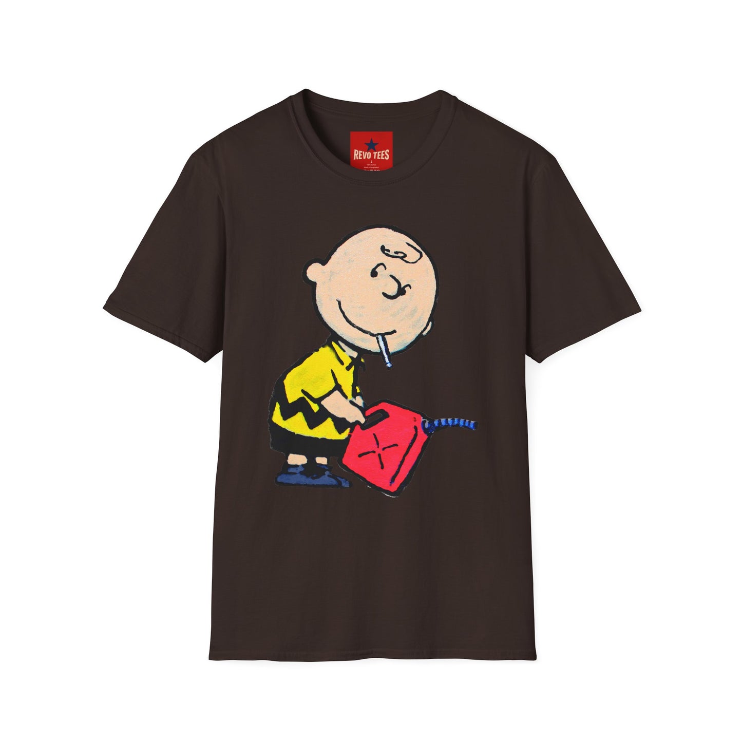 Banksy Novelty Cartoon Graphic T-Shirt — Naughty Charlie