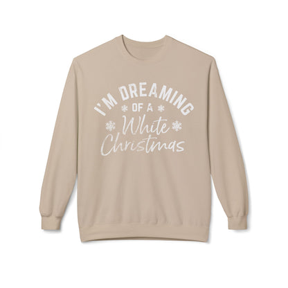 I'm Dreaming of a White Christmas - Lyrics on a Sweatshirt