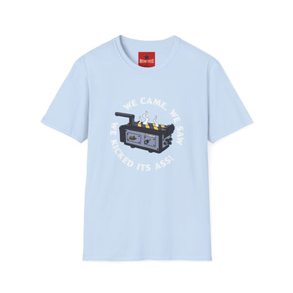 T‑Shirt — “We Came, We Saw, We Kicked Its Ass” Grill/BBQ Crew Tee