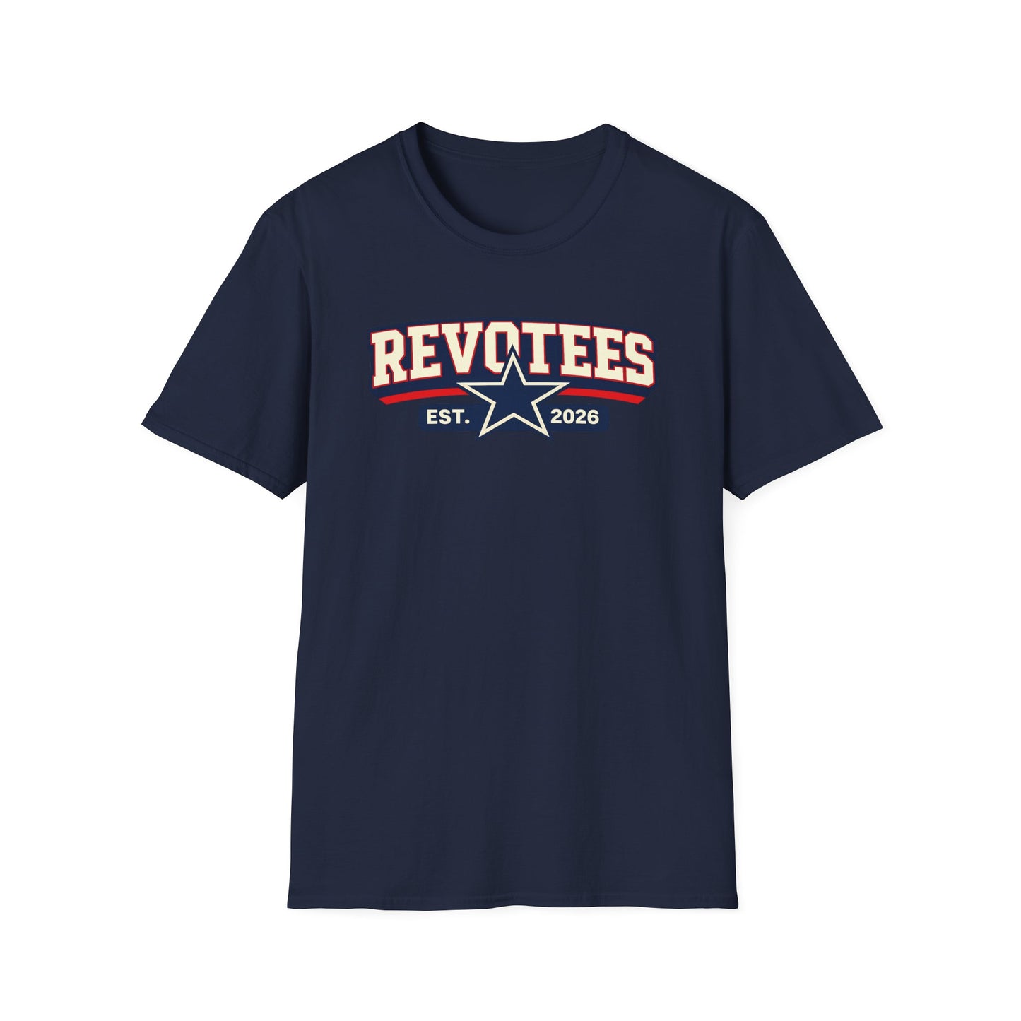 Revotees EST. 2026 Graphic T-Shirt — Retro Star Sports Logo