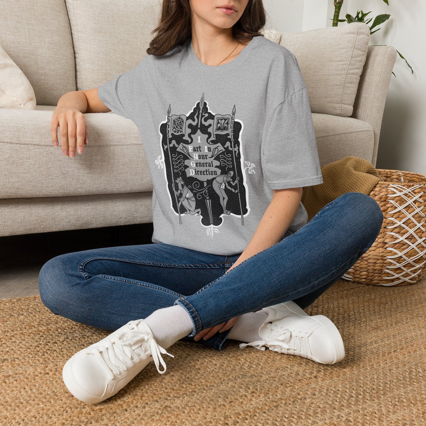 T-Shirt — "Fart In Your General" Vintage Gothic Graphic Tee