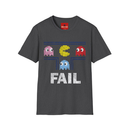 Retro Pac-Man 'FAIL' T-Shirt — 8-Bit Arcade Gamer Tee