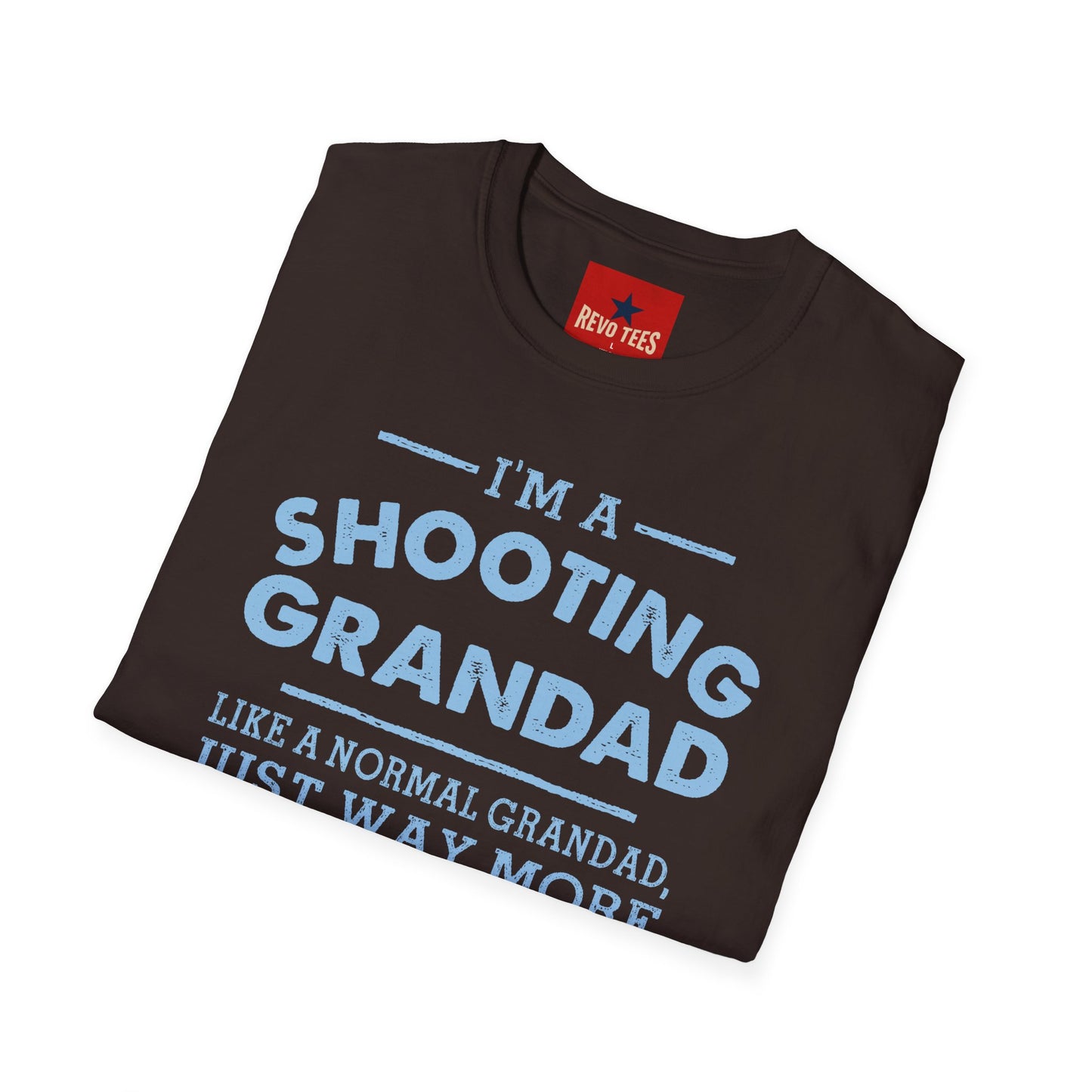 Shooting Grandad T‑Shirt — “I’m a Shooting Grandad” Funny Grandpa Gift
