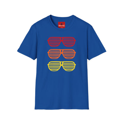 T-Shirt — Retro Shutter Shades Gradient Graphic