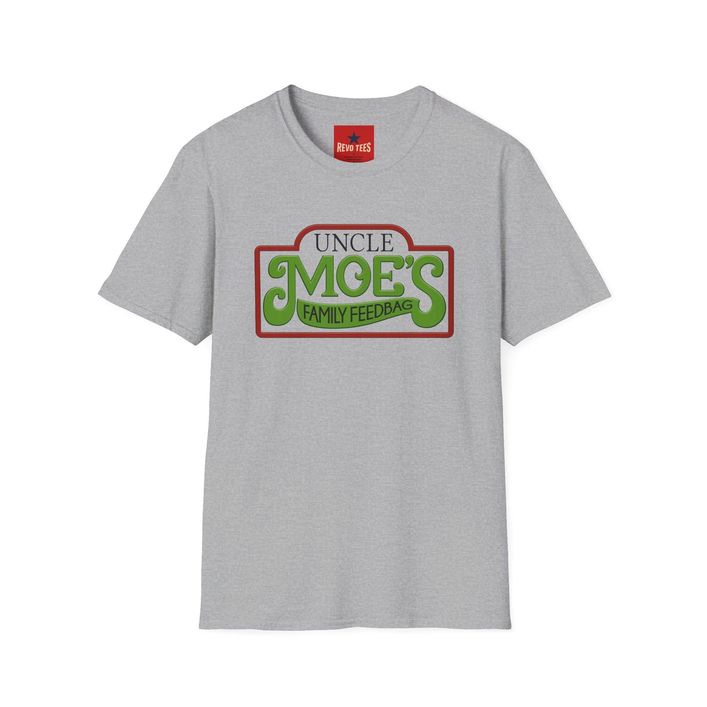 Uncle Moe’s Family Feedbag T-Shirt — Retro Farmhouse Logo Tee