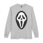 Ghostface Mask Long Sleeve Shirt — Horror Movie Scream Tee for Halloween