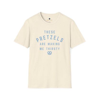 Revotees Pretzel Lovers These Pretzels Are Making Me Thirsty Casual T-Shirt - alternate view 6