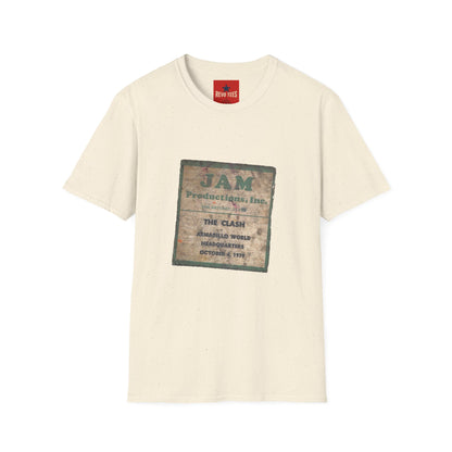 The Clash - San Antonio Fifth Tour - Unisex Softstyle T-Shirt