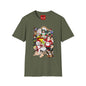 Holiday Movie Characters T-Shirt — Christmas Classic Characters Collage