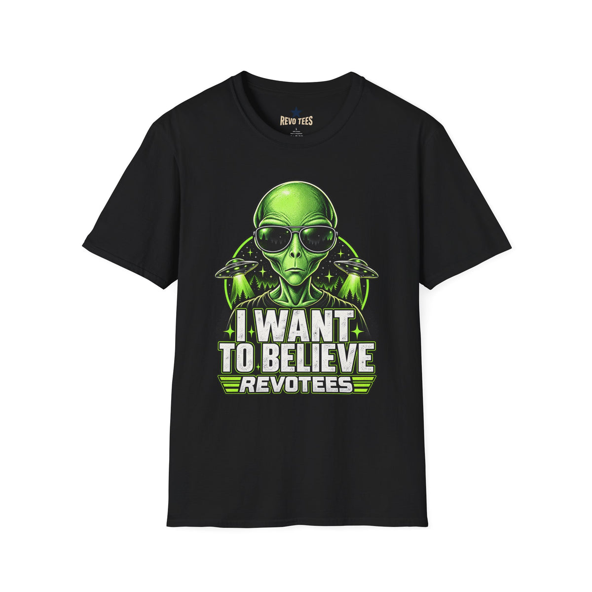 REVOTEES - I Want to Believe Alien T-Shirt