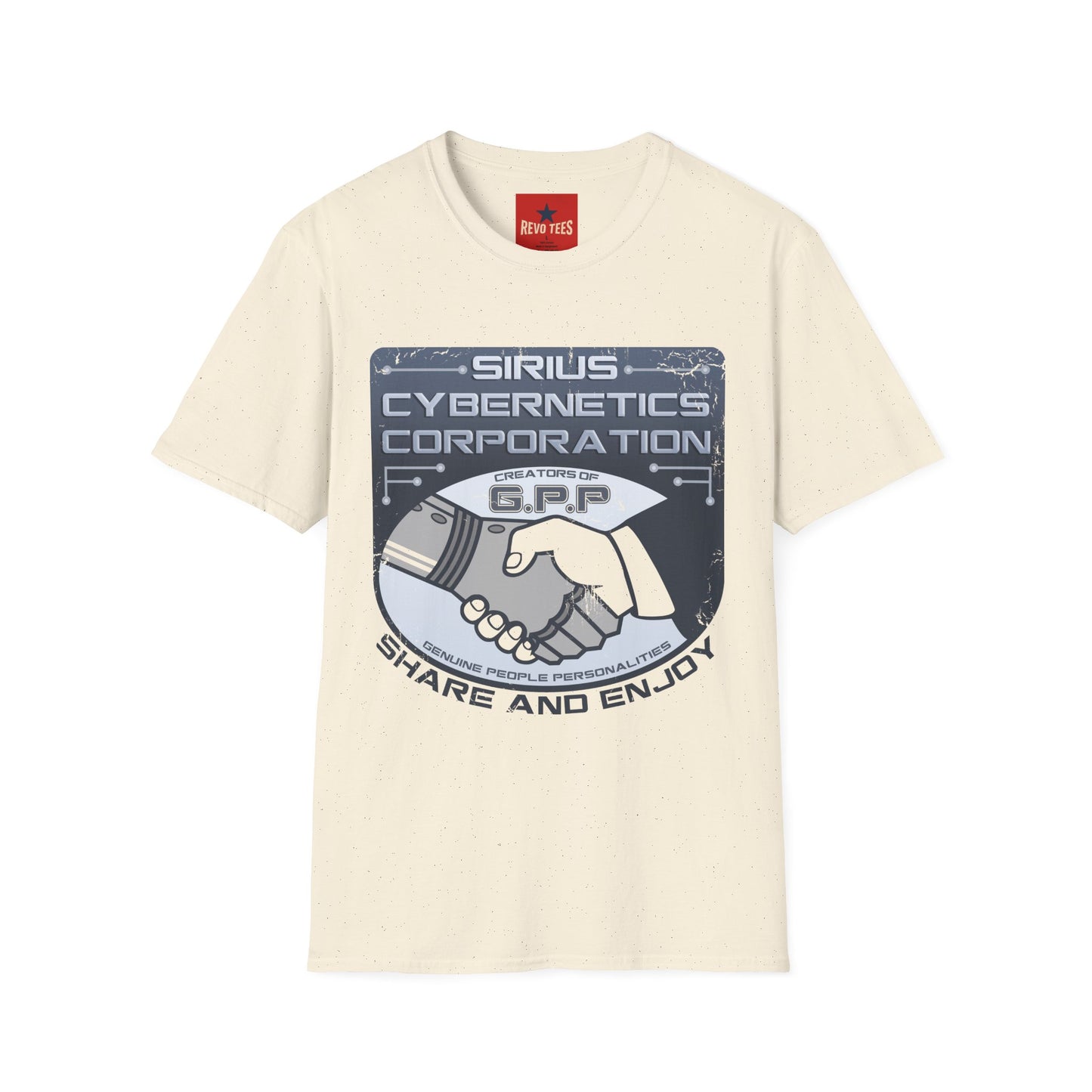 Cybernetic Corporation T‑Shirt — "Sirius Cybernetics Corporation" Retro Sci‑Fi Tee