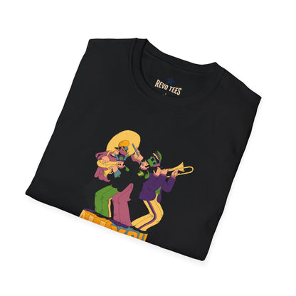 Revotees Retro Jazz Band All You Need Is Love Graphic T-Shirt - alternate view 13