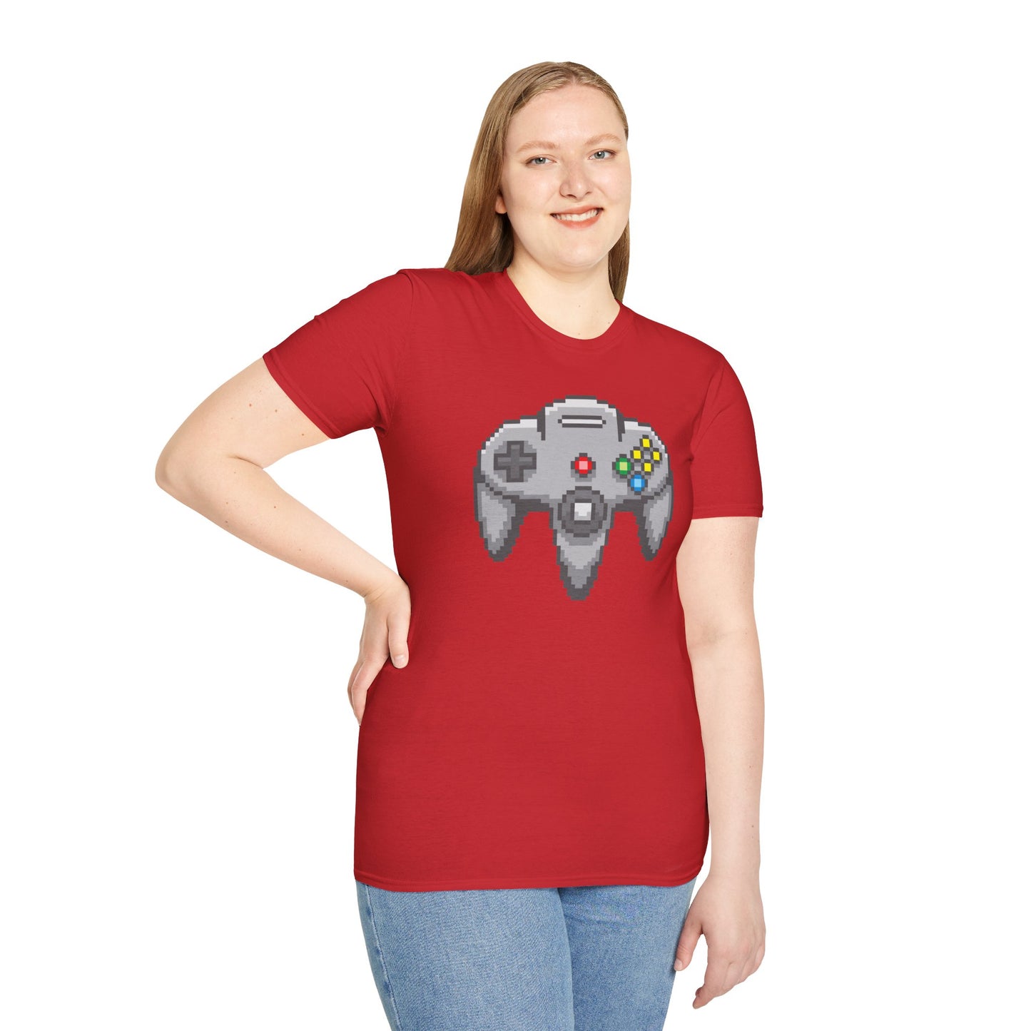 Retro Pixel Video Game Controller T-Shirt