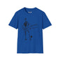Revotees The Clash Joe Strummer Sound Check by Ray Lowry Unisex Softstyle T-Shirt - alternate view 7