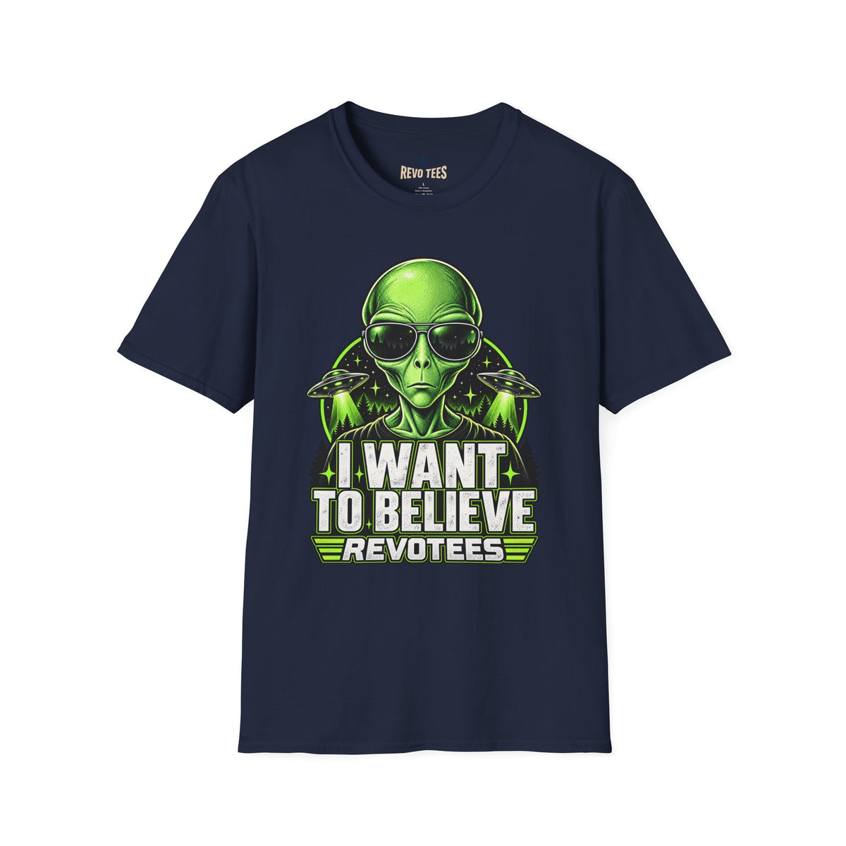 REVOTEES - I Want to Believe Alien T-Shirt