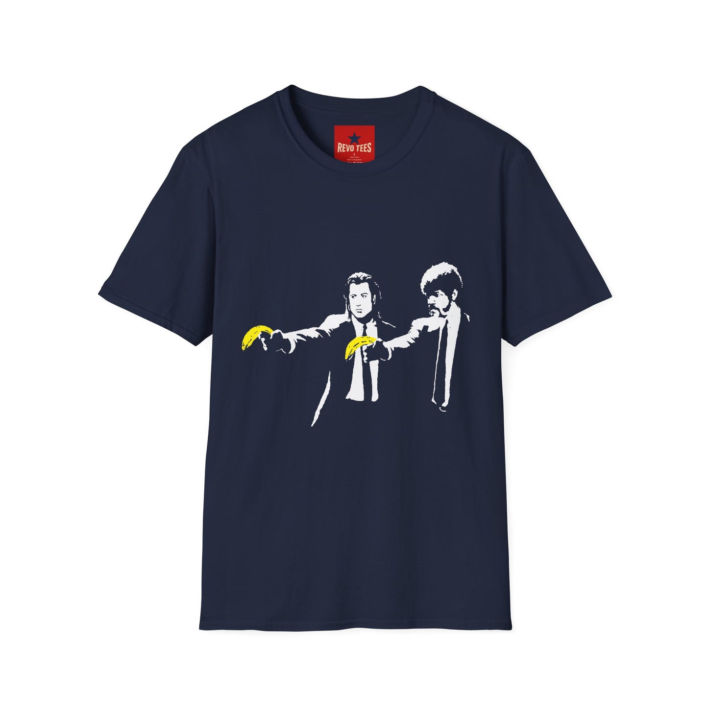 Banksy Pulp Fiction Banana Standoff T-Shirt