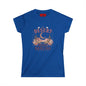 Desert Moon Darling Tee — Women's Boho Moon & Cactus Graphic T-Shirt
