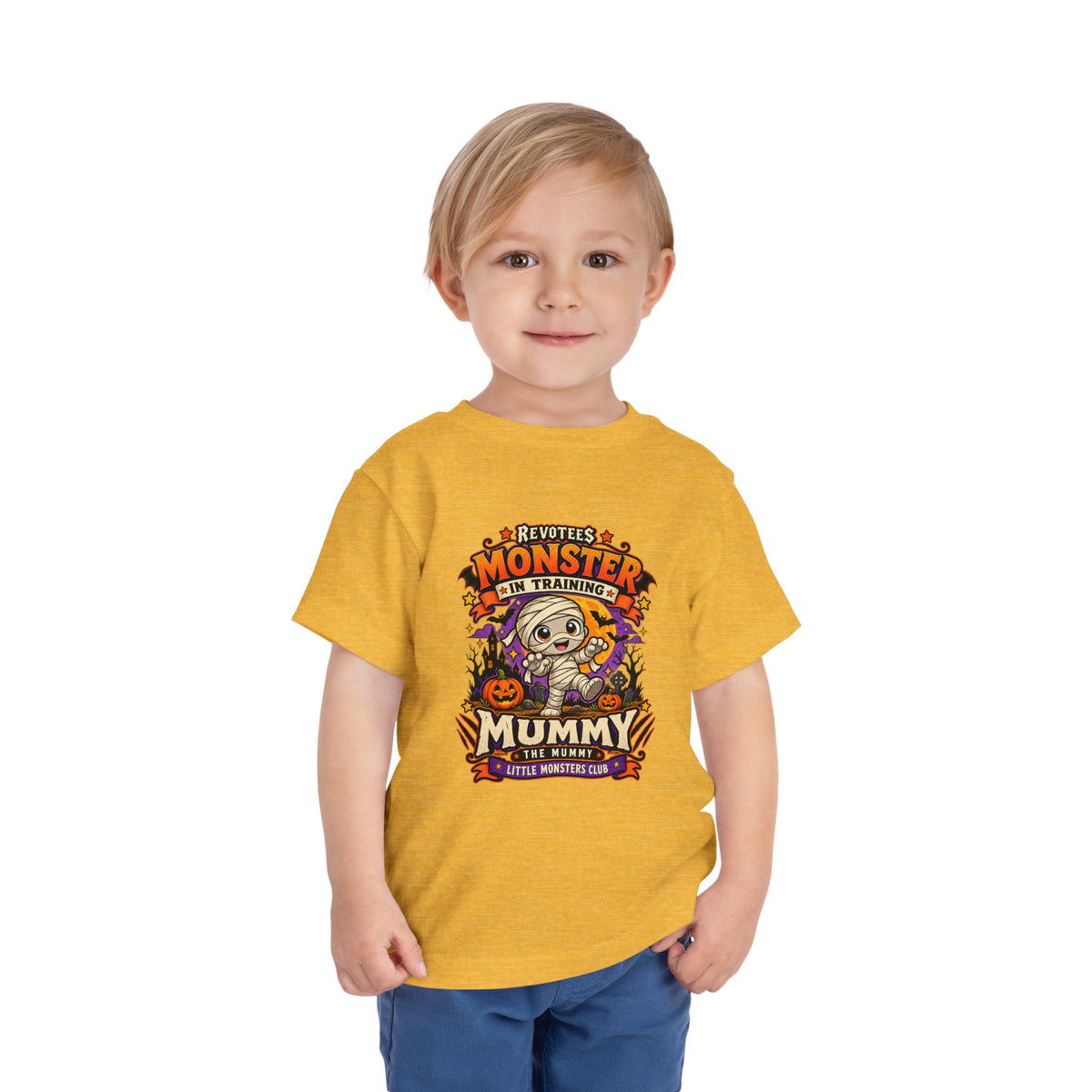 REVOTEES Toddler Monster In Training "Mummy" Halloween Tee