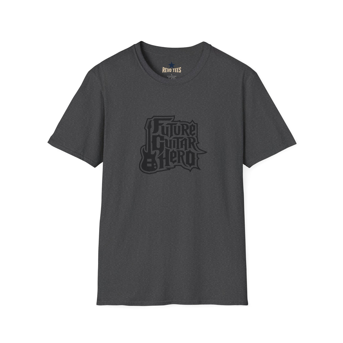Revotees Future Guitar Hero Unisex Softstyle T-Shirt - alternate view 6