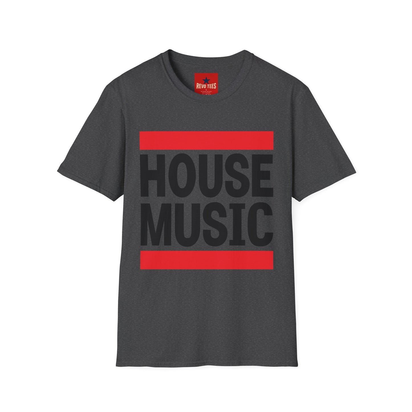 House Music T-Shirt — Bold Retro DJ Tee for Club, Festival & Music Lovers
