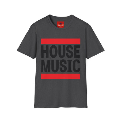 House Music T-Shirt — Bold Retro DJ Tee for Club, Festival & Music Lovers