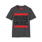 House Music T-Shirt — Bold Retro DJ Tee for Club, Festival & Music Lovers